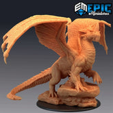 Ancient Blue Dragon 3D-printed model